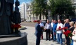 Возложение цветов к памятнику Народным ополченцам от партии «РОДИНА» 